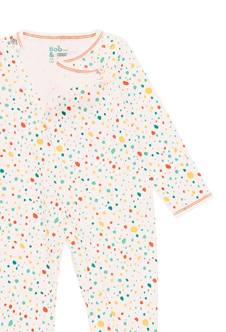 Grenouillère maille pour bébé - organique