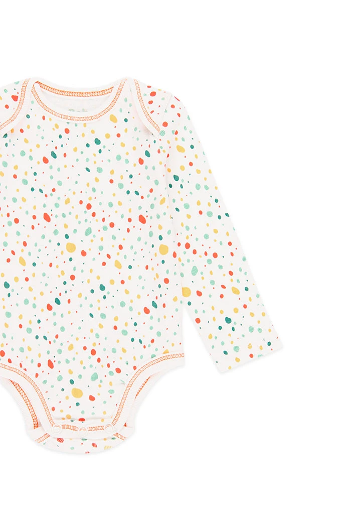 Pack de 2 bodys maille pour bébé - organique