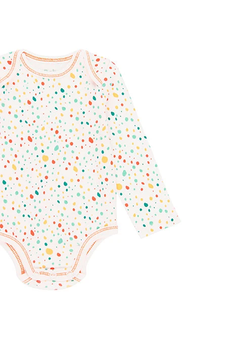 Pack de 2 bodys maille pour bébé - organique