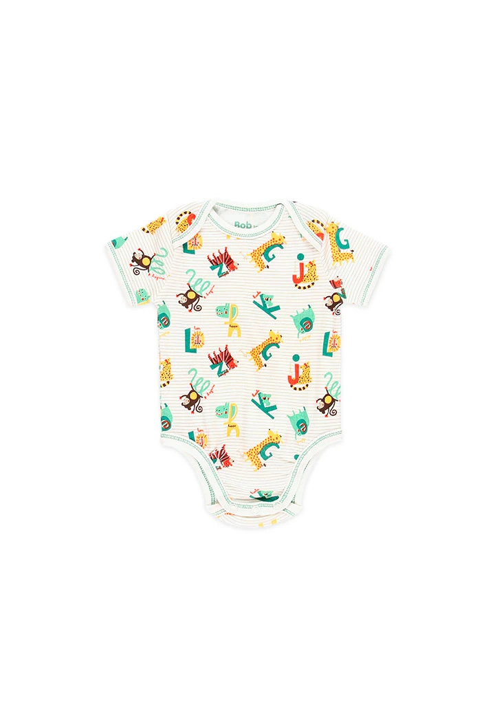 Pack de 2 bodys maille pour bébé - organique