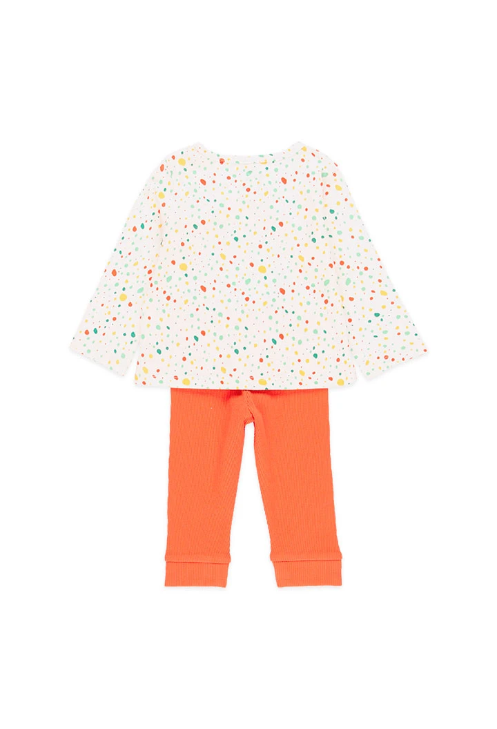 Pack en tricot bi matiere pour bébé - organique