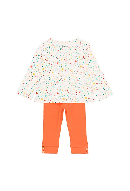 Pack en tricot bi matiere pour bébé - organique