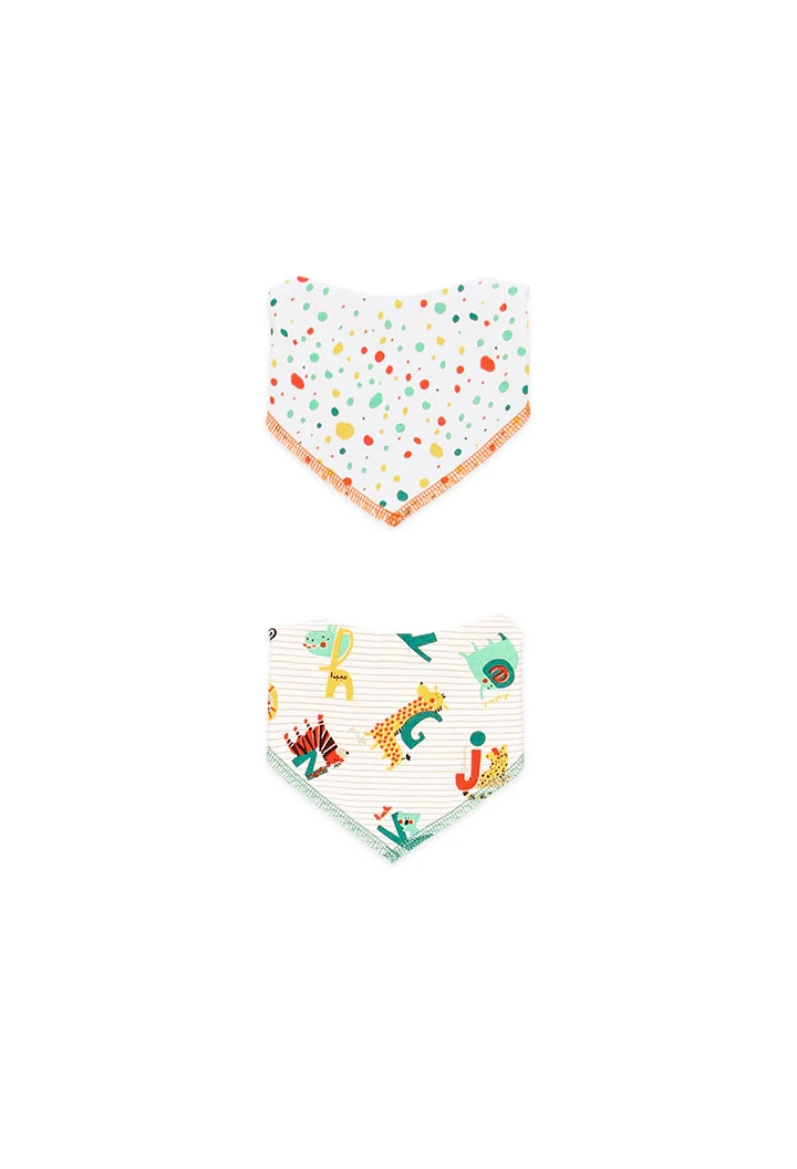 Pack 2 mouchoirs pour bébé - organique