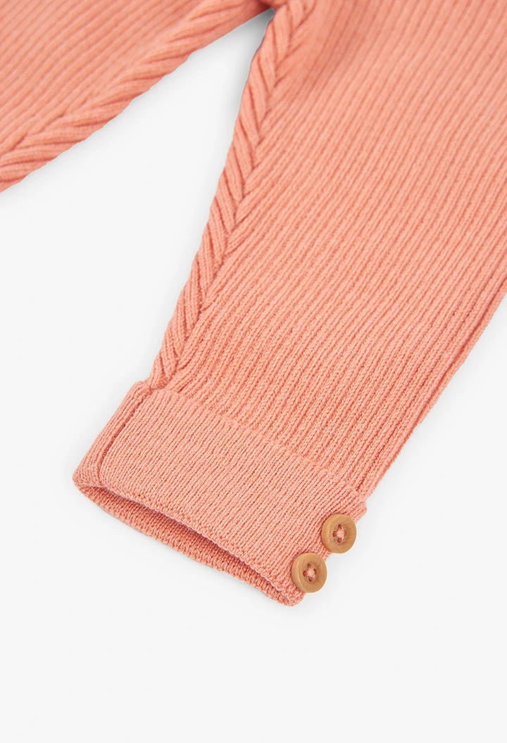 Leggings bébé rose