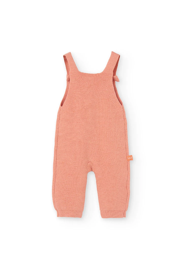 Salopette de bébé rose