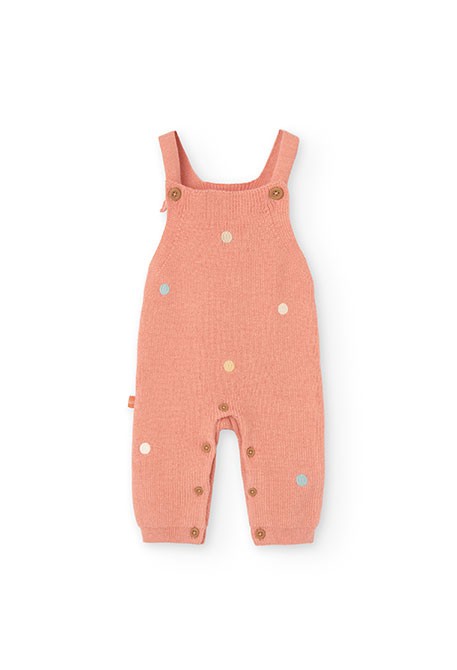 Salopette de bébé rose