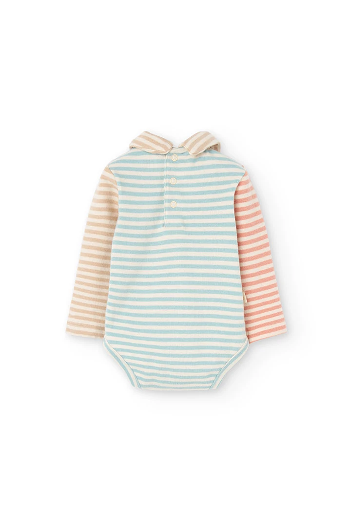 Strickbody für Babys in Rohweiß