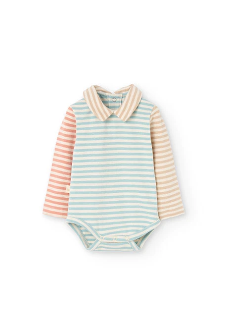 Strickbody für Babys in Rohweiß