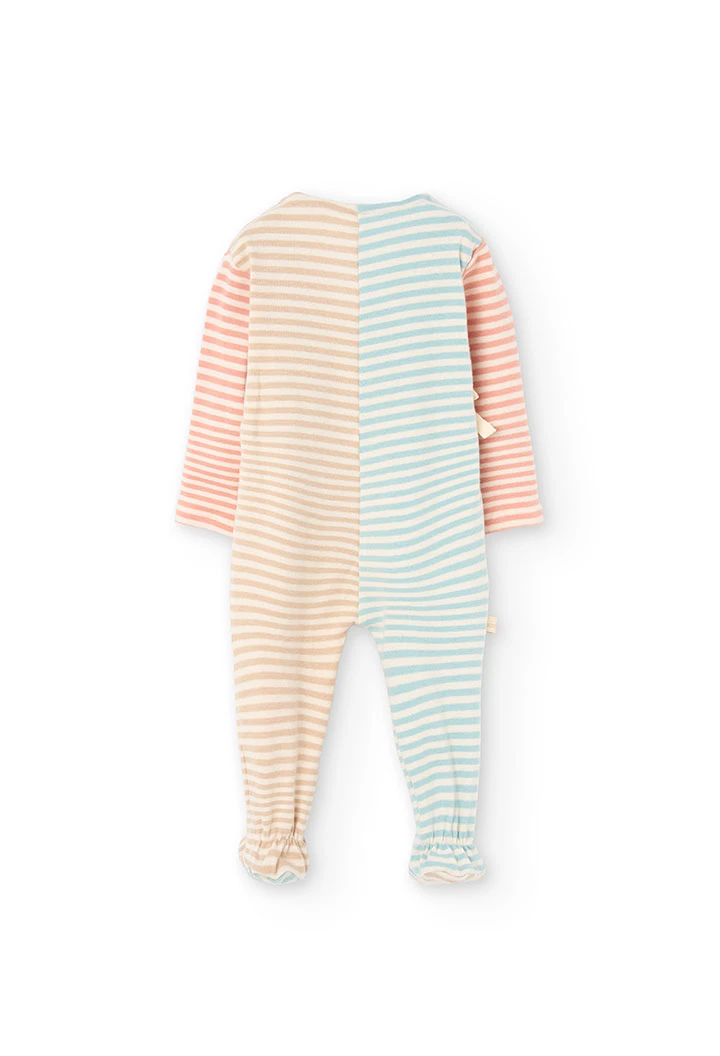 Pigiama neonato a righe