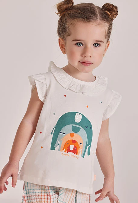 Conjunto bebé algodão em branco