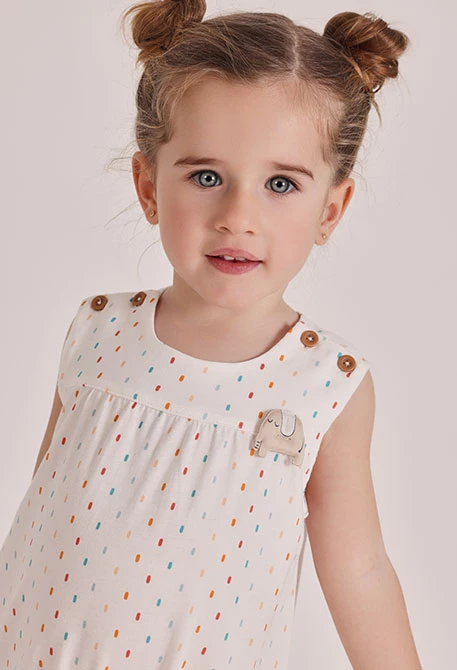 Babygrow de bebé de algodão cor branca