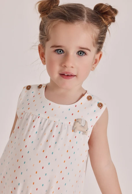 Babygrow de bebé de algodão cor branca