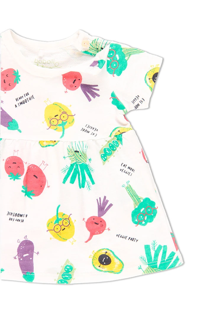 Pack en tricot pour bébé fille - organique