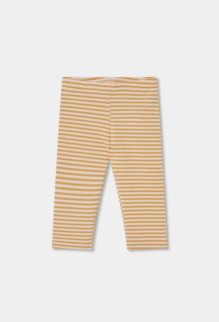 Ensemble en maille bébé fille écru brodé écureuil