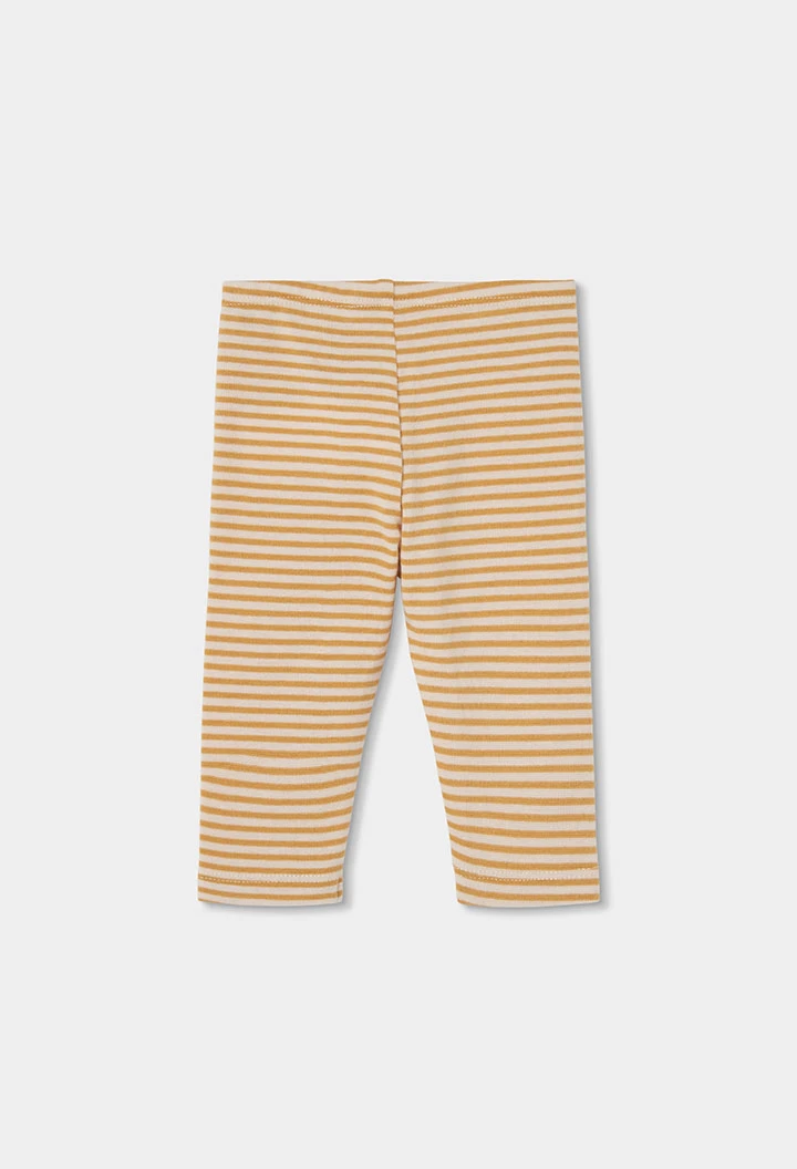Ensemble en maille bébé fille écru brodé écureuil