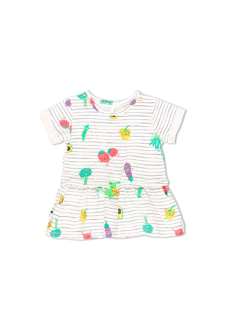 Robe pour bébé fille - organique