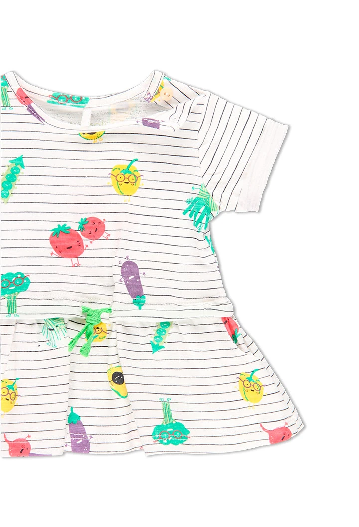 Robe pour bébé fille - organique