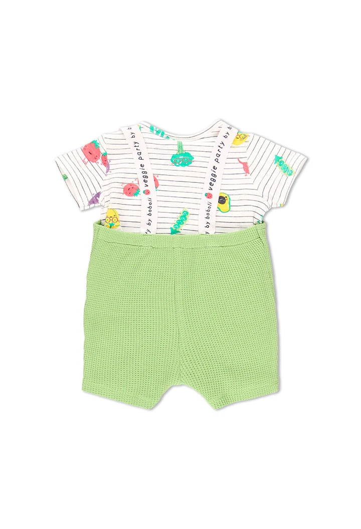 Pack en tricot pour bébé garçon - organique
