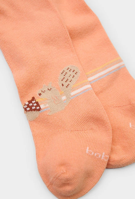 Orange animal print leotard for babies