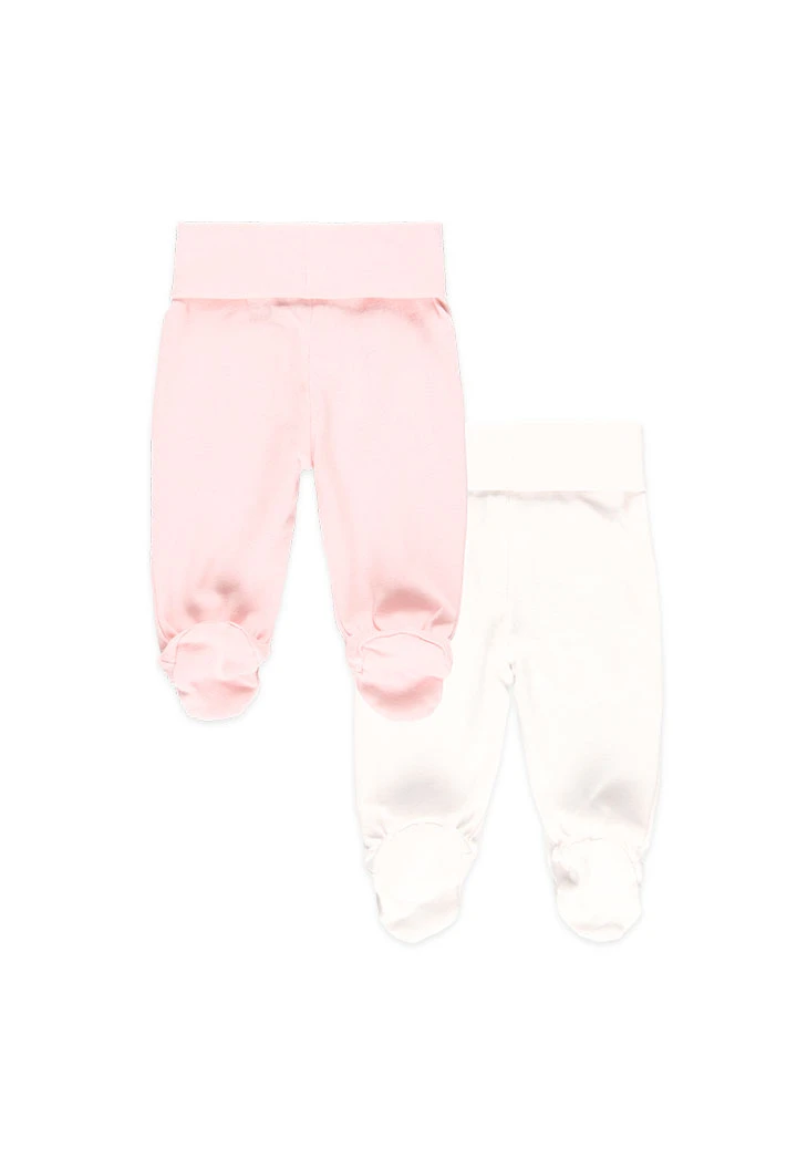 Pack 2 leg-Warmers for baby - organic