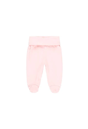 Pack 2 polainas básicas de bebé niña rosa y blanco