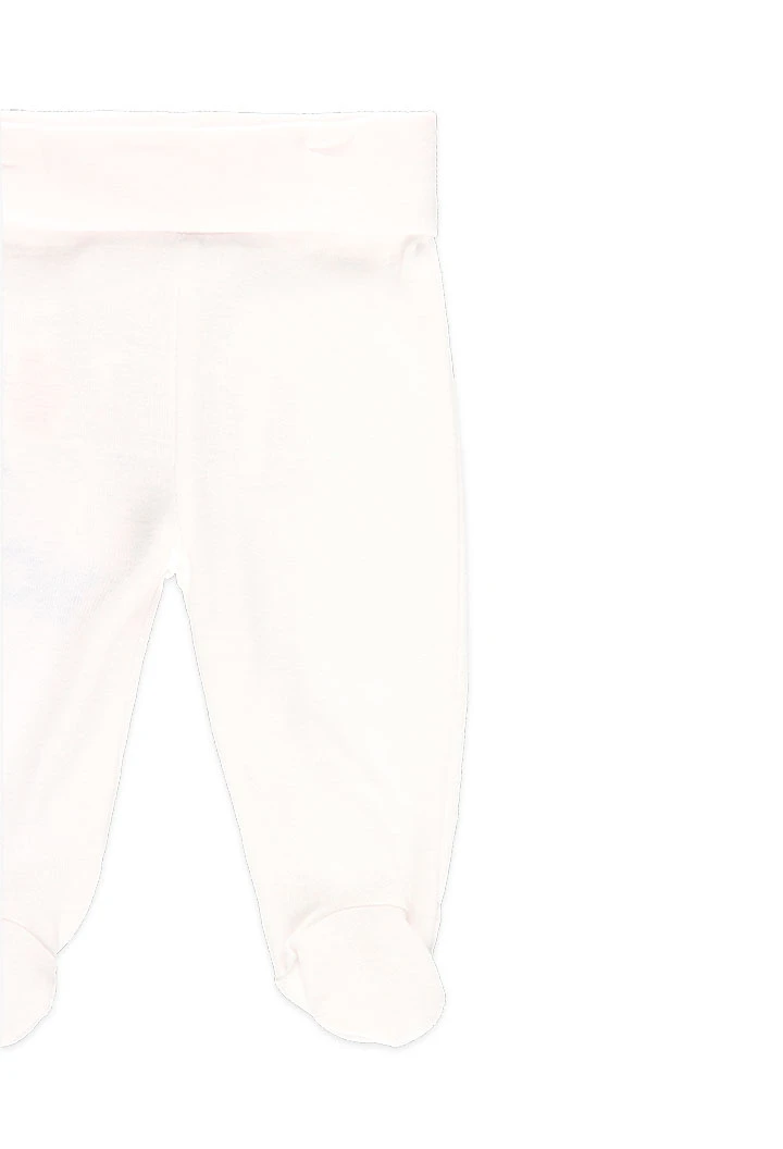 Pack de 2 jambières pour bébé - organique