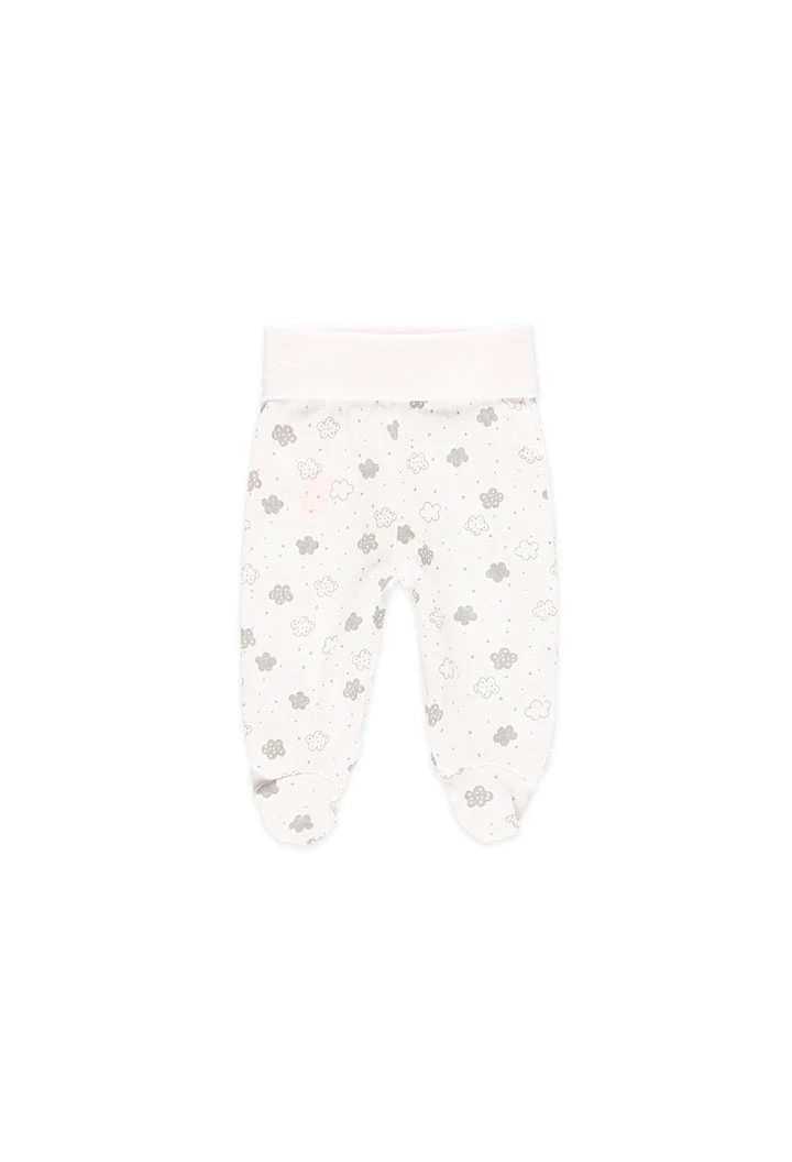Pack de 2 jambières pour bébé - organique
