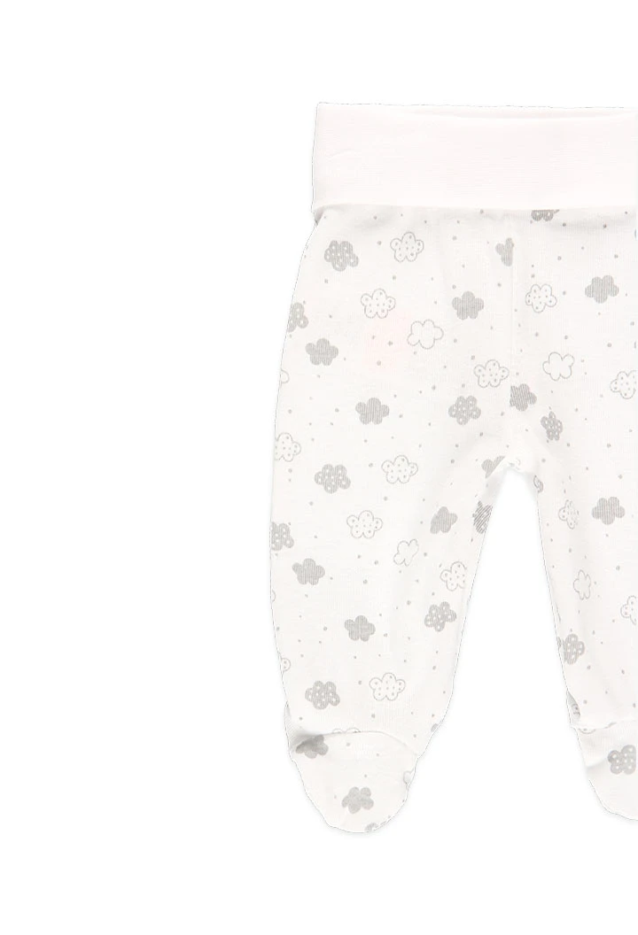 Pack de 2 jambières pour bébé - organique