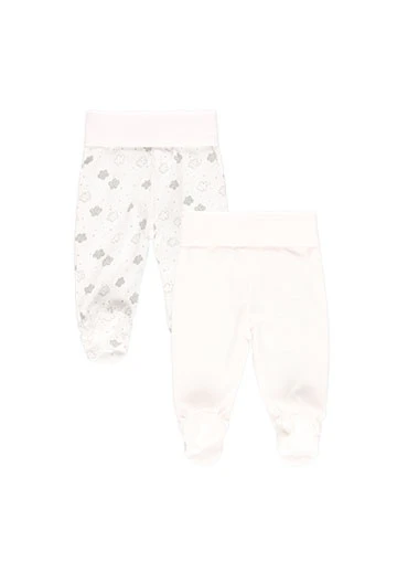 Pack 2 leg-Warmers for baby - organic