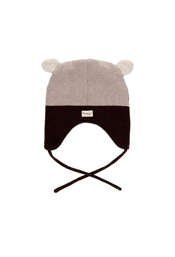 Bonnet tricoté pour bébé