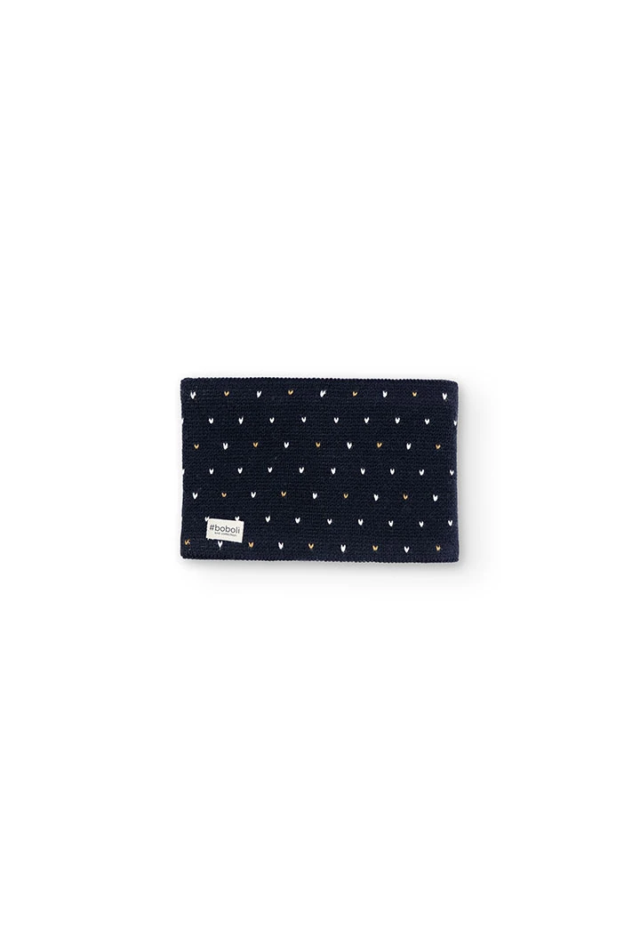 Cache-cou tricot pour bébé