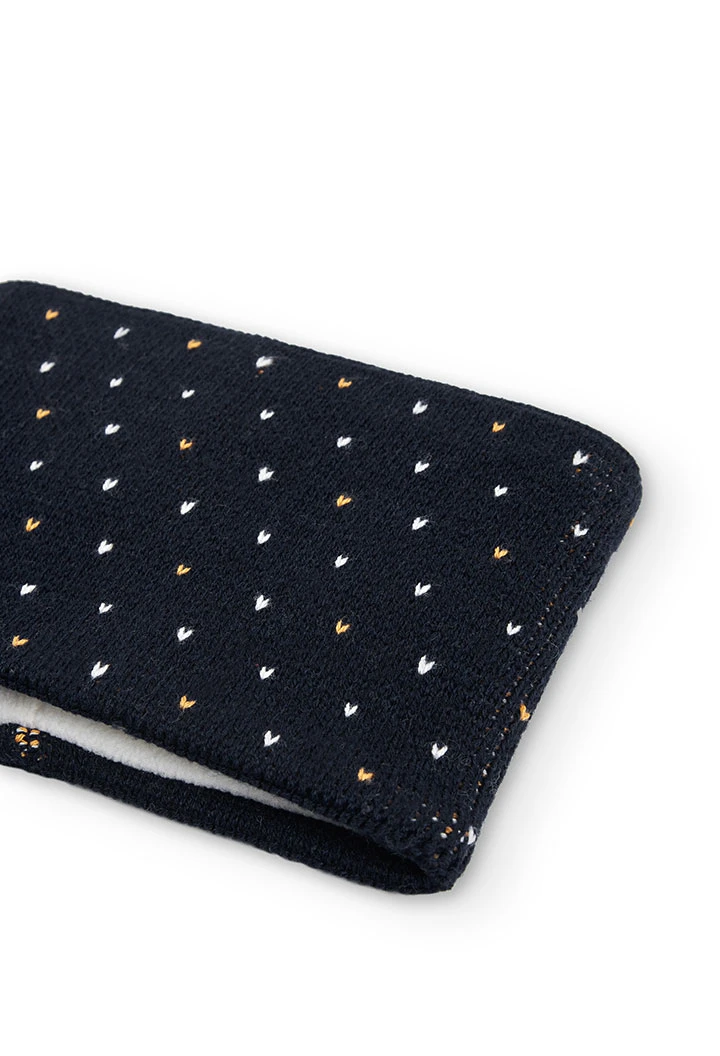 Cache-cou tricot pour bébé