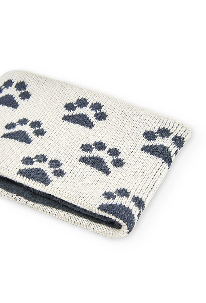Cache-cou tricot pour bébé