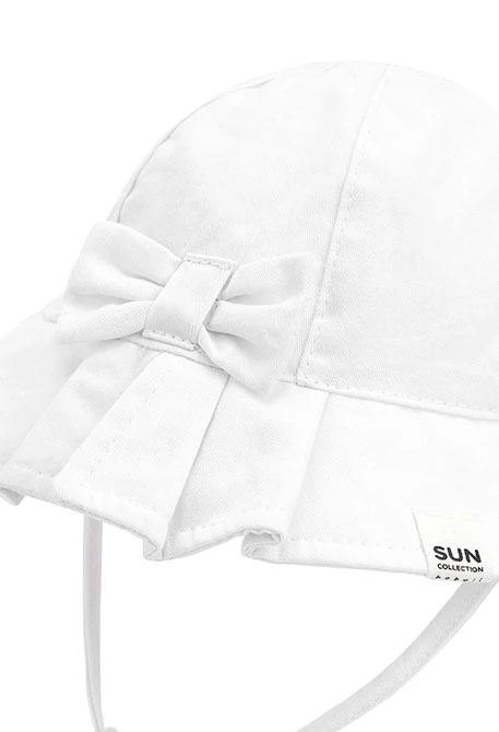 Gorro blanco algodón bebé