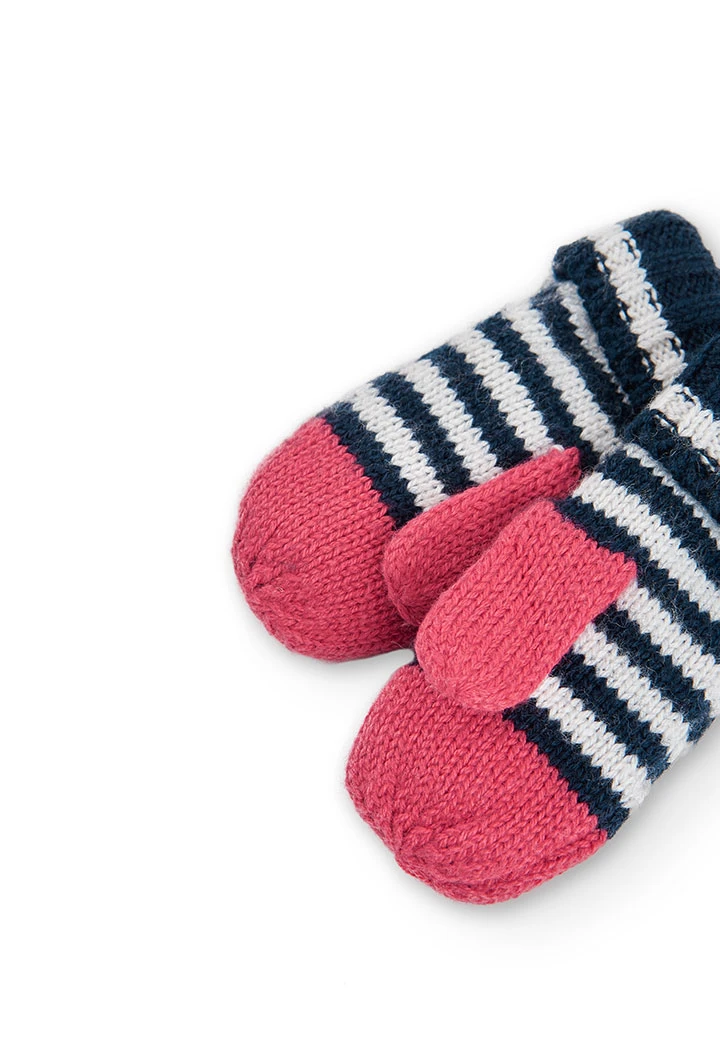 Knitwear mittens for baby