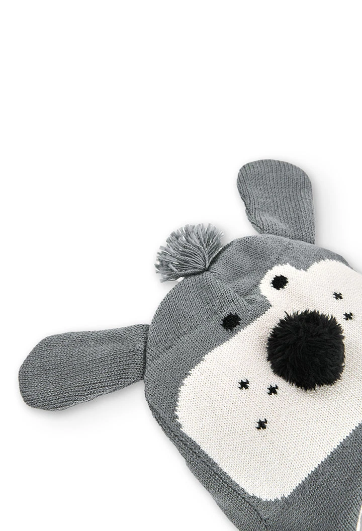 Bonnet tricoté pour bébé