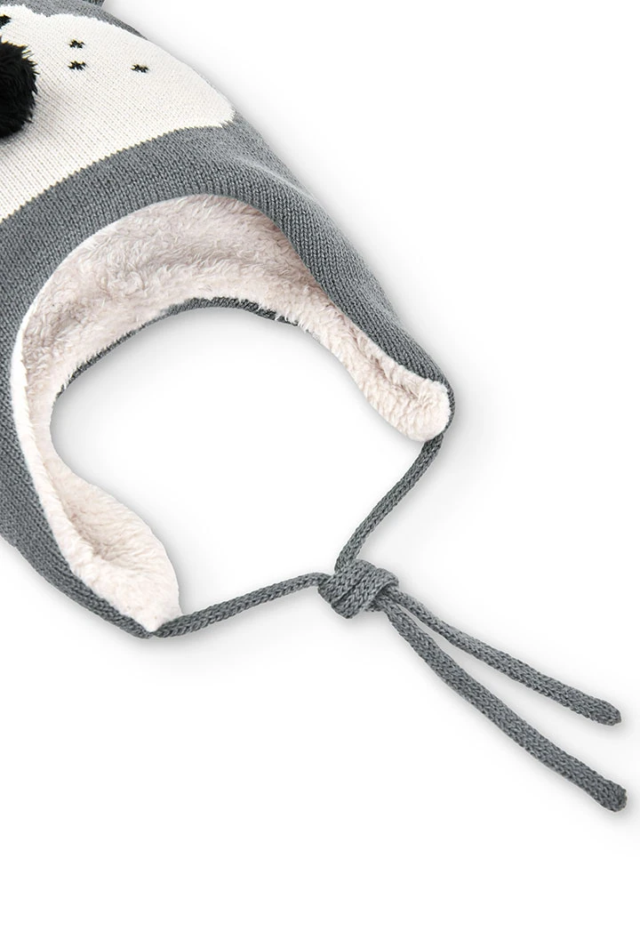 Bonnet tricoté pour bébé