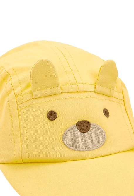 Poplin cap for baby