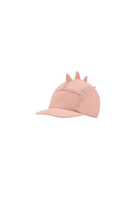 Gorra gerga de nadó de color rosa