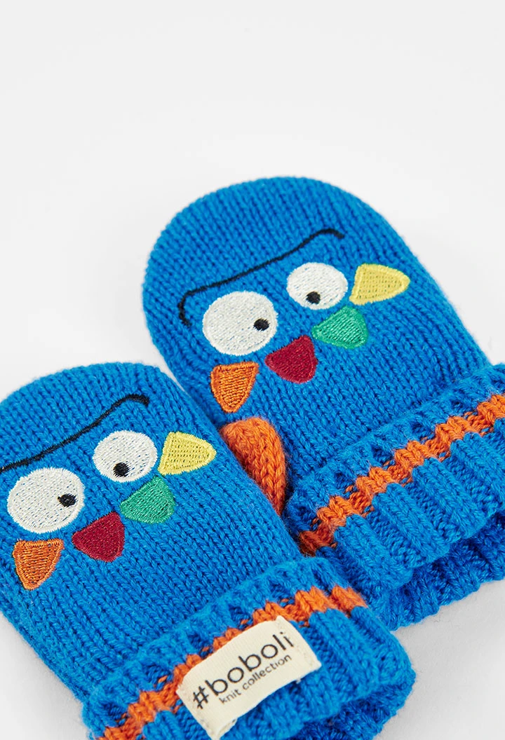 Knitwear mittens for baby