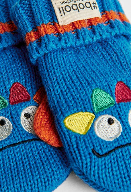 Knitwear mittens for baby