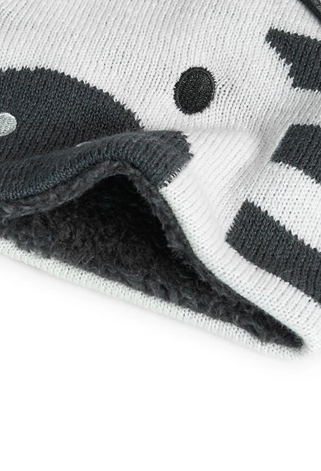 Cachecol zebra para bebé