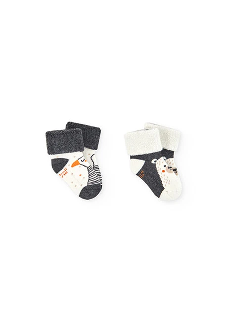 Pack chaussettes bébé animaux