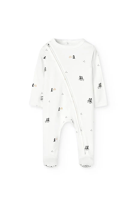 Grenouillère en tricot bébé animaux