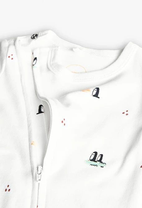 Babygrow de malha bebé animais