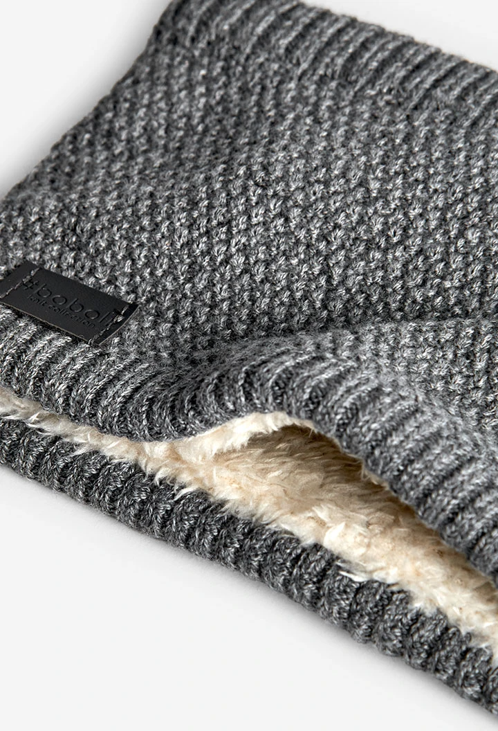 Cachecol bebé cinzento