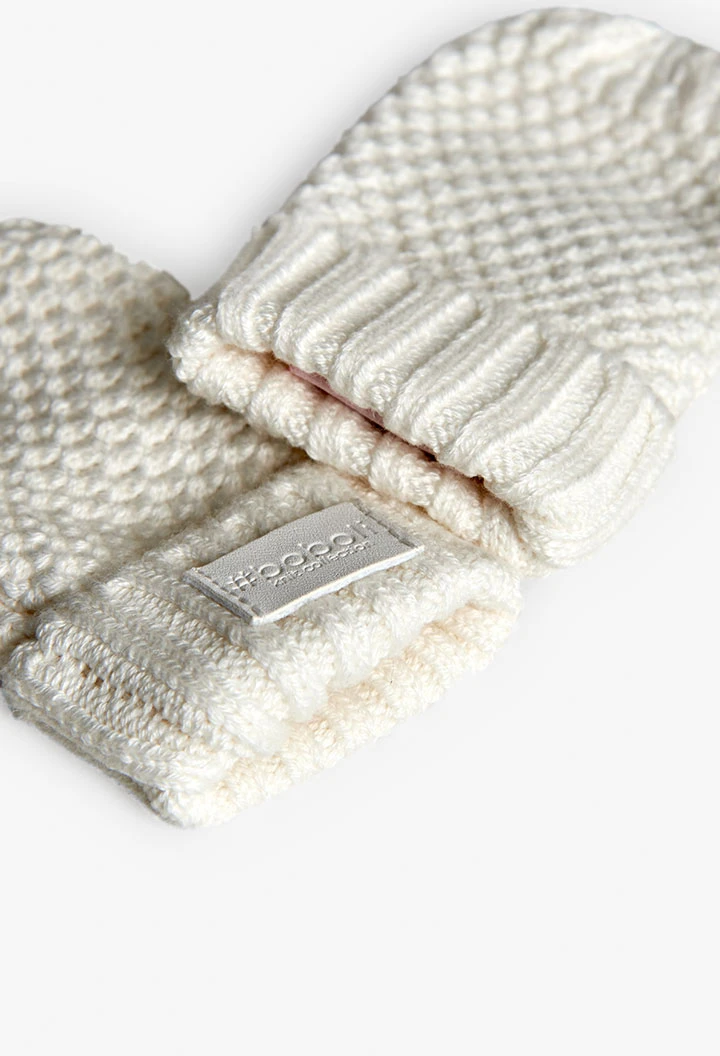 White baby gloves