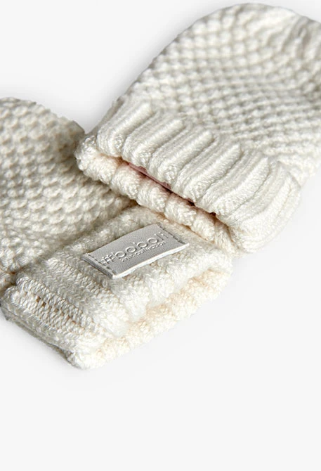 White baby gloves