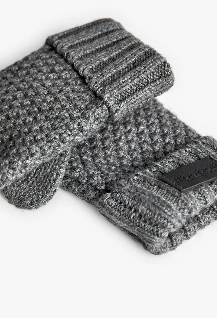 Gants bébé gris