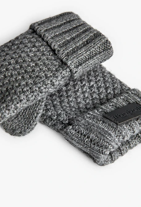 Guantes bebé gris